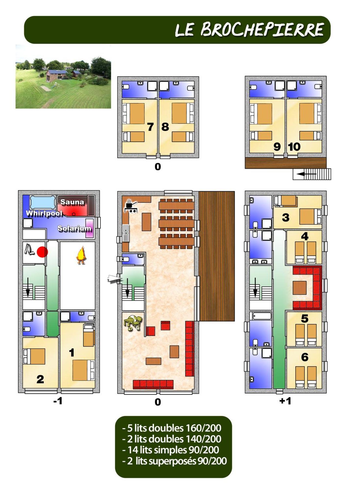 Brochepierre 28 Pers- Vue Exceptionnelle - Malmedy Βίλα Εξωτερικό φωτογραφία